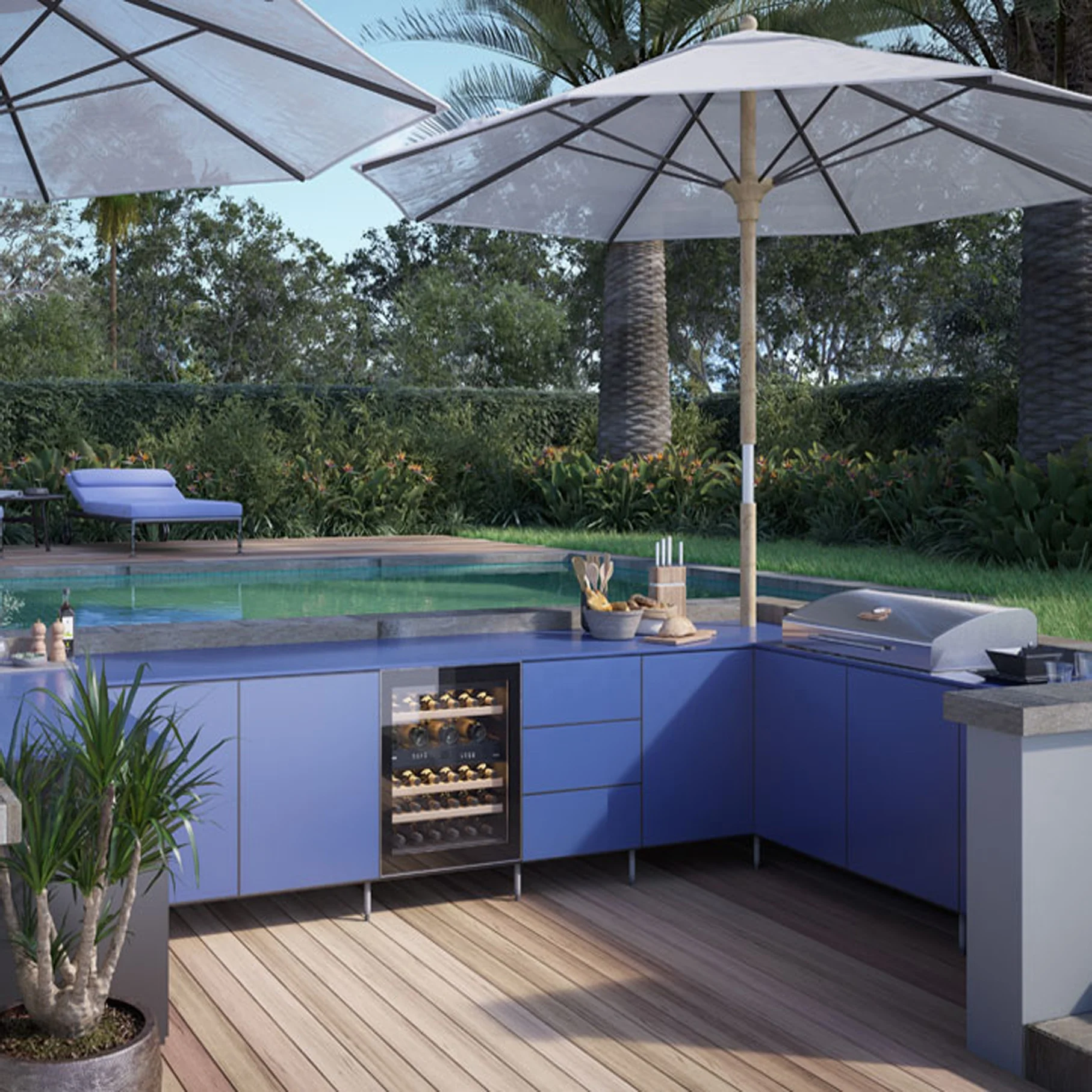 Vermonhouzz уличные кухонные шкафы для барбекю из нержавеющей стали зеленого яйца Австралия