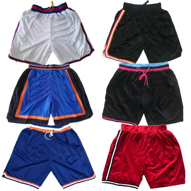 Custom Make  Red Color Block Allover Print Mesh Shorts Basketball Shorts  Sport shorts Summer Customized Color of Piping