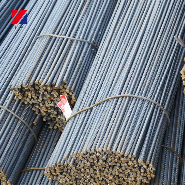 Hot sale Steel Rebars Steel Reinforcing Bars Astm 10mm 12mm Hrb400 Screw-thread Steel Bar Iron Rod