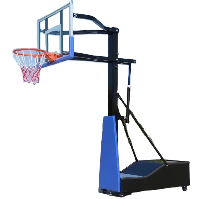 GW movable child  basketball stand Outdoor professional adult dunk buried basketball hoop