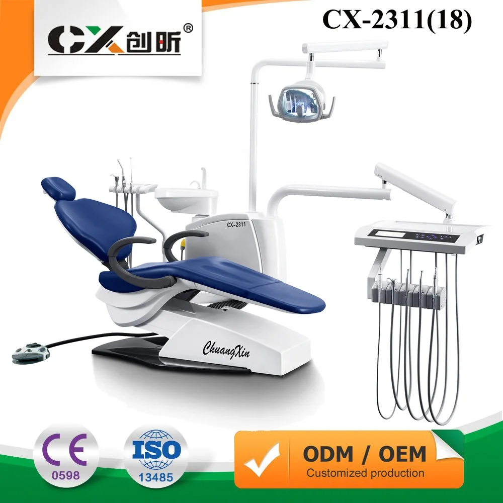 
Newest Big Size Design Economic Dental Unit Cheap Price Manufacturer Dental Chair With CE cx-2311(18) 