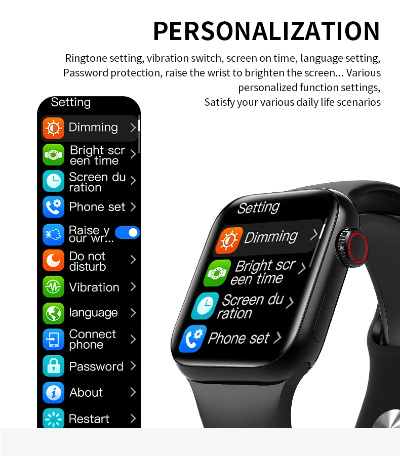 Умные часы HW18 iwo reloj inteligente smaertwatch HW 18 plus pro wearfit smartwatch series serie