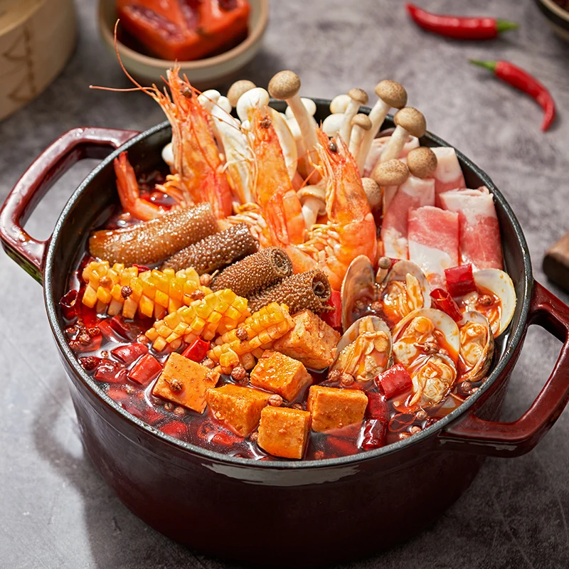 High Quality Cheap Haidilao Hot Pot Seasoning Powder Classic Sichuan Flavor Restaurant and Home Hotpot Soup Base