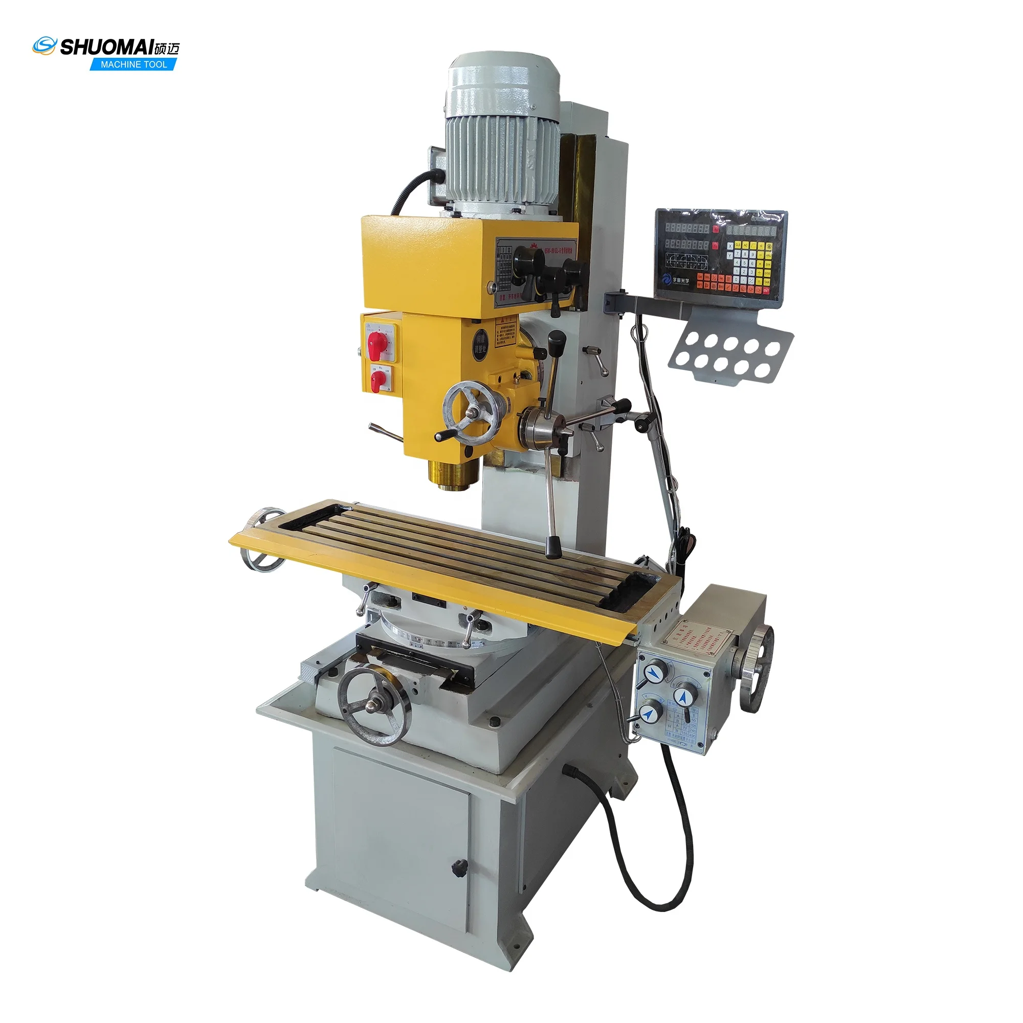 ZX50 ZX50C vertical universal manual mill drill metal milling and drilling machine