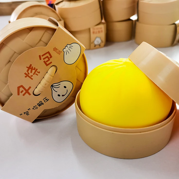 Artificial Steamed Stuffed Buns Squishies Jumbo Soft Scented Slow Rising Squishy Toys stress Relieve Anxiety Squeeze toy