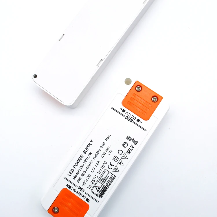 DC 12V led lighting power supply 1250mA 15w led cabinet light driver AC 240V led strip light transformer