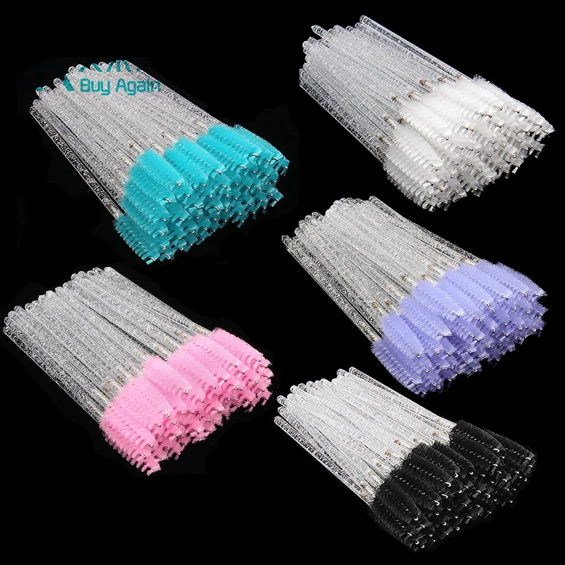 wholesale mascara wands disposable eyelash lash brushes spoolies lash extensions eyelash lash spoolie mascara wand brush