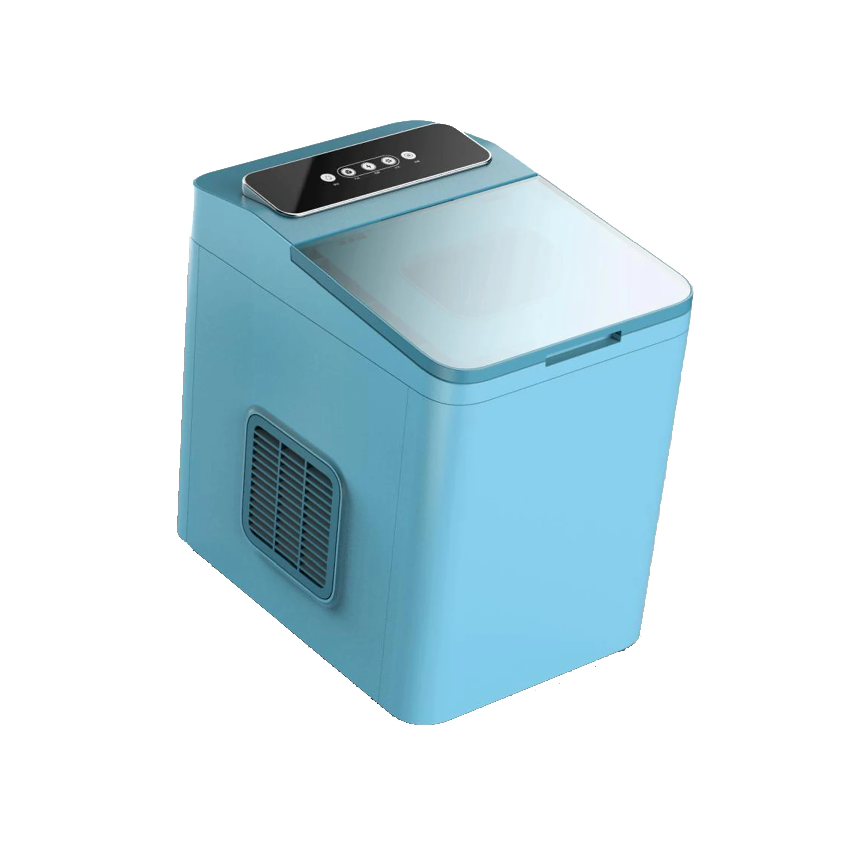 Устройство для производства льда с умным сенсорным экраном, 6 минут, 12 кг/24 часа