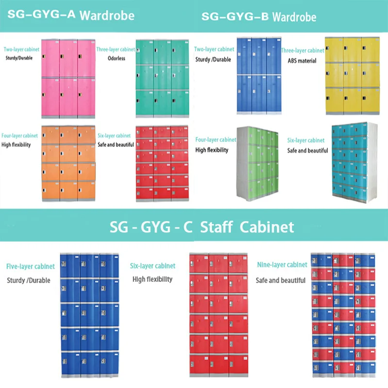 Good Quality ABS Plastic Locker Saft School Lockers Customized Lockers
