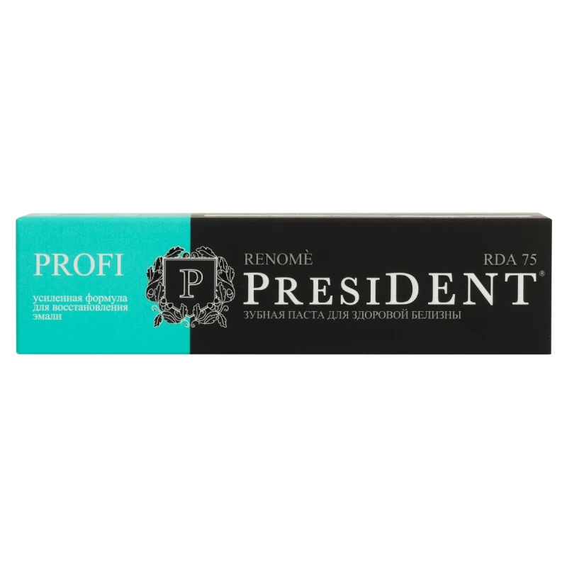 Toothpaste PRESIDENT PROFI Renome (75 RDA) 50 ml