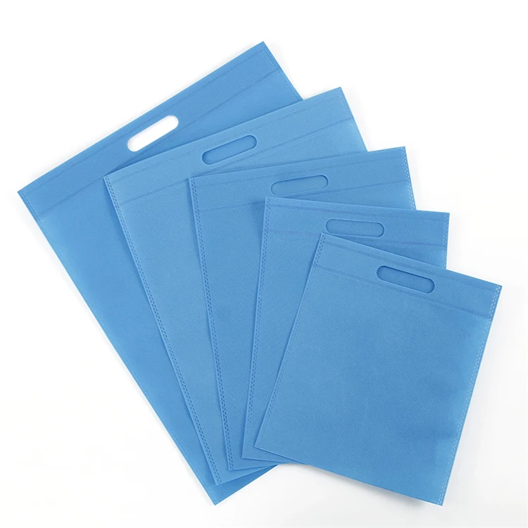 Promotional D Cut Non-woven Bag Eco Friendly Reusable Non Woven Shopping Bags Market Bag