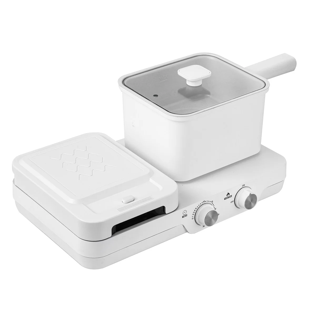 
3 in 1 MultiFunction Electric Cooker Bread Sandwich Toaster Breakfast Maker Machine 