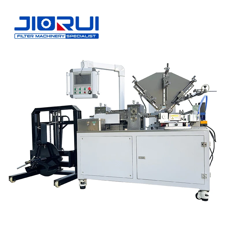 China High Quality Full Automatic Expanded Metal Spiral Tube Making Machine For Heavy Duty Air Filter Machine