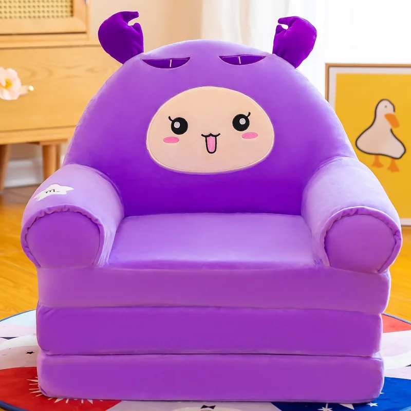 Baby Children Sofa Hot Selling Cute Pink Black Good Packing Pic Color Package Sofa Bed