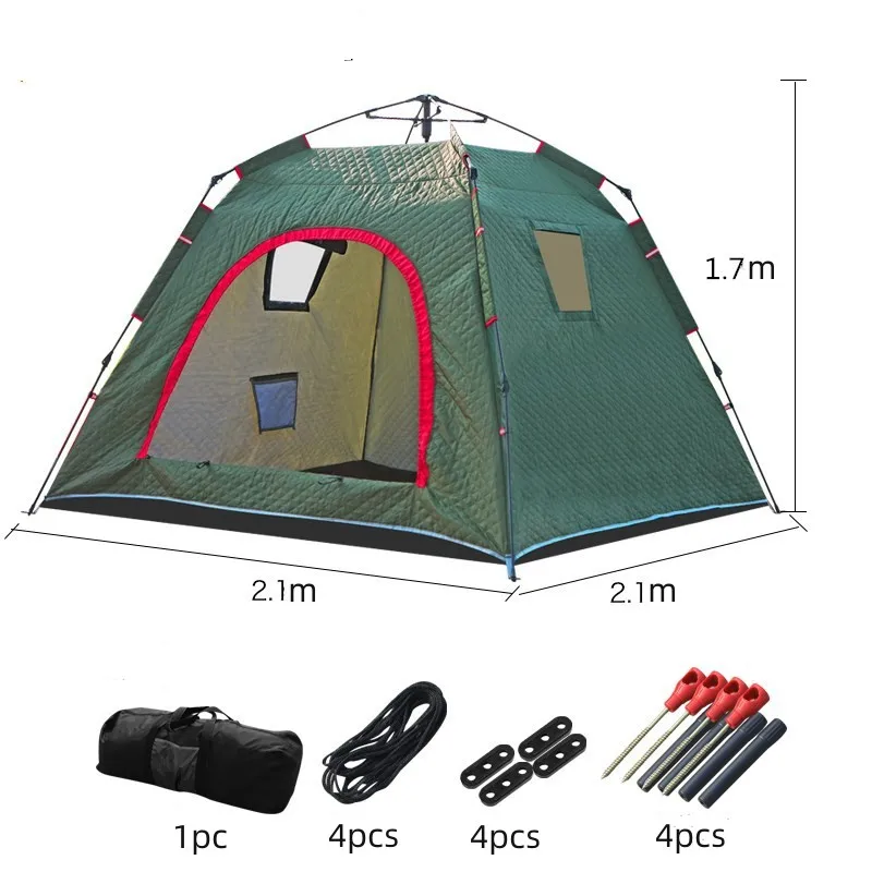 TNB049 Thick Cotton Windproof Cold-proof Fishing Tent for Winter Outdoor Ice Fishing Tent