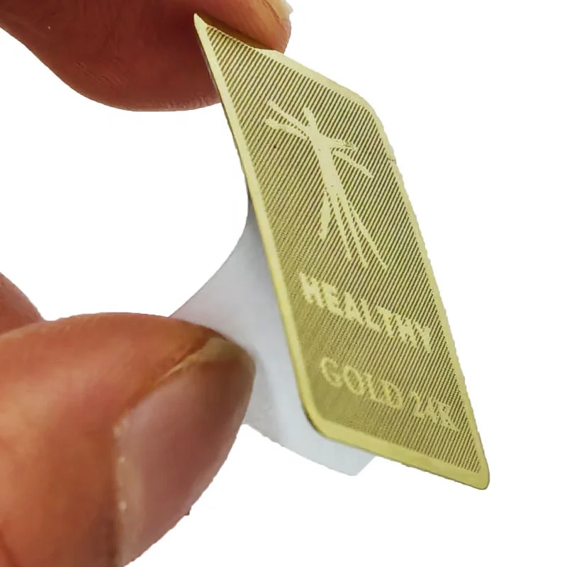 Скалярный ЭМФ нейтрализатор радиационной защиты маршрутизатор чип 24K золото биоэнергетическая антирадиационная наклейка для мобильного телефона