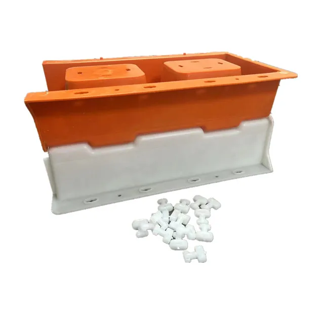 Renfa High Quality PP Concrete Cement Hollow Block Brick Molds Wall Decorative Interlocking Design with Price Advantage on Sale