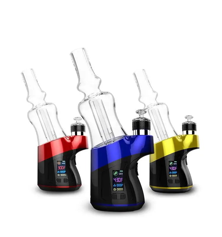 New Product Herb Vaporizer Wax Pen Smart Digital LCD Display Portable Vaporizer