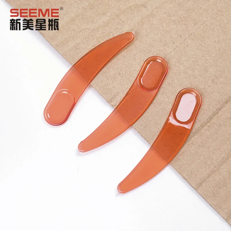 Custom White Pink Purple Green Black Plastic Spatula Face Cream Mask Mixing Spoon Cosmetic Spatulas Makeup Spoon