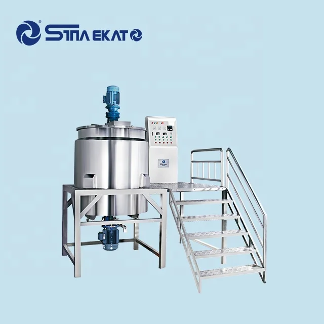 Stainless Steel Liquid Blending Mixing Tank Shower gel Shampoo Mixer Multifunctional High Shearing Liquid Soap Mixer