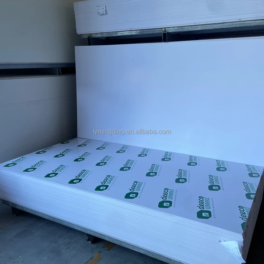 Plastic expanded PVC cardboard display printing PVC foam board sheet