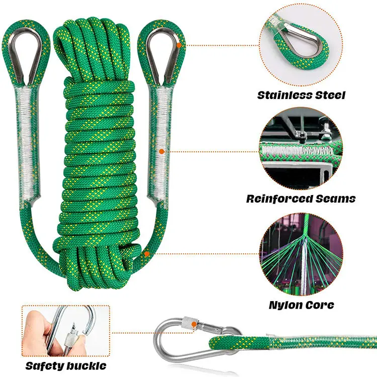 New Arrivals Safety Rappelling Rescue Rope Outdoor Activities Climbing Safety Rope Durable Safety Line Rope