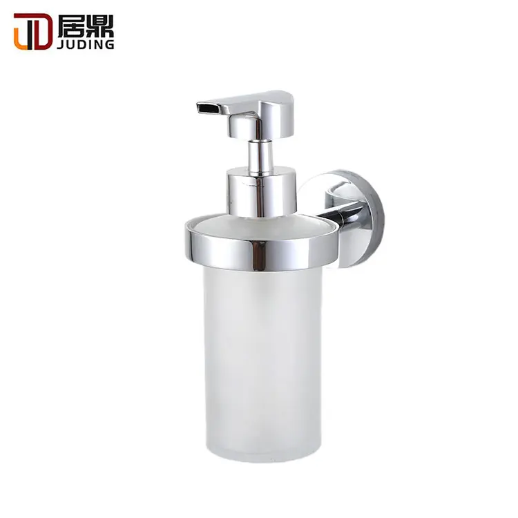 Wholesale Bathroom Wall Mounted chrome Shampoo /soap dispenser holder