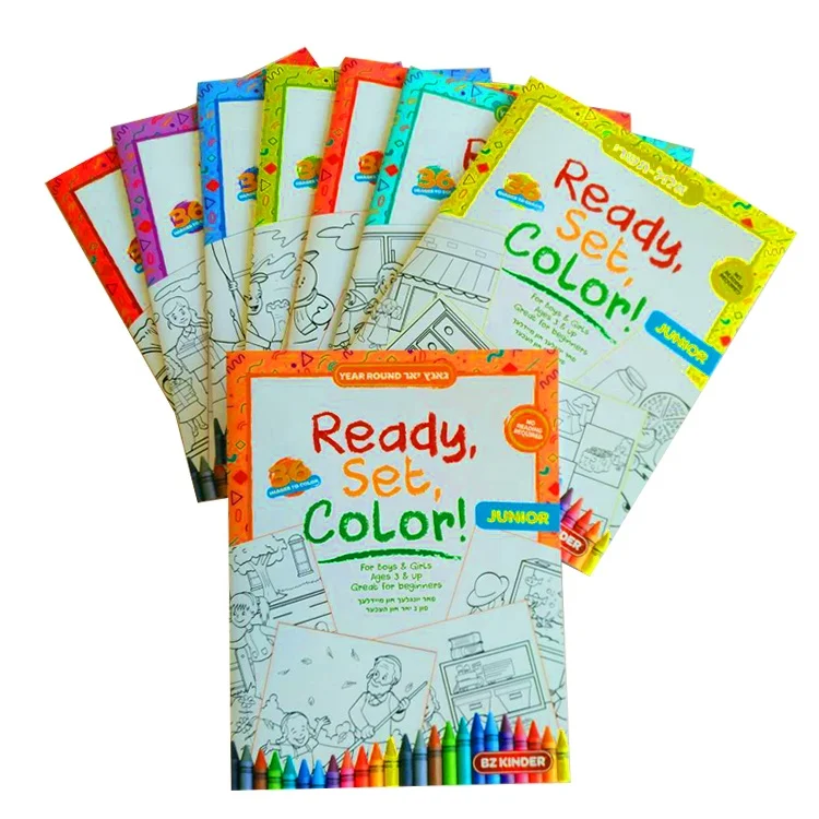Children Customized Painting Coloring Drawing Picture Book
