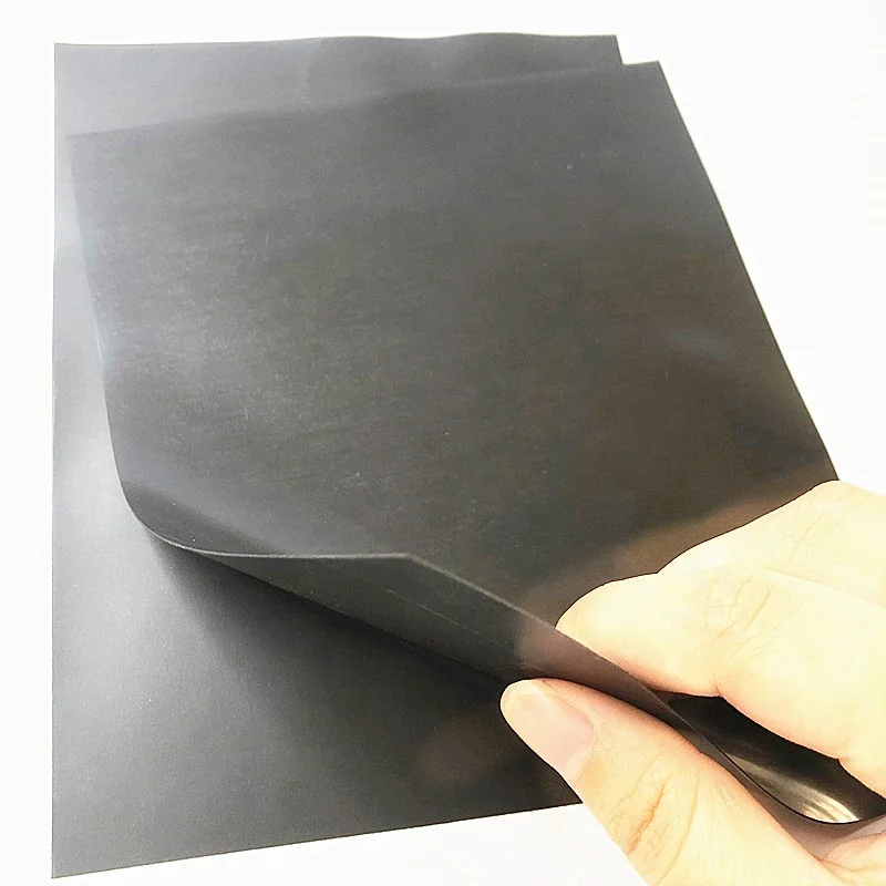 
Manufacturers custom Flexible anisotropic or isotropic Rubber Magnetic Sheet 