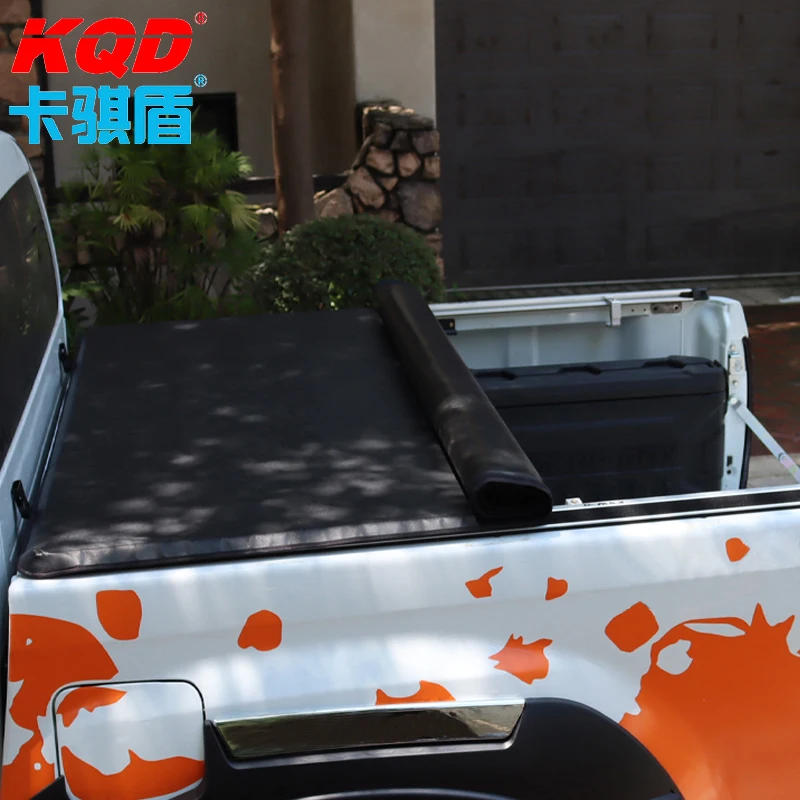 New design soft folding tonneau cover for ford ranger 2016~2019