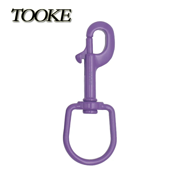 120mm Single Ended Dive Snap Bolt Colorful Scuba Diving Stainless Steel Quick Carabiner Swivel Eye Bolt Snap Hook Clip for BCD