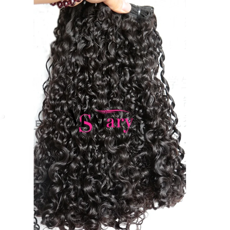 Super Double Drawn Funmi Bouncy Curls, 12A Grade Virgin Human Hair Raw Indian Weft, Funmi Hair Egg Curl Human Hair Bundles