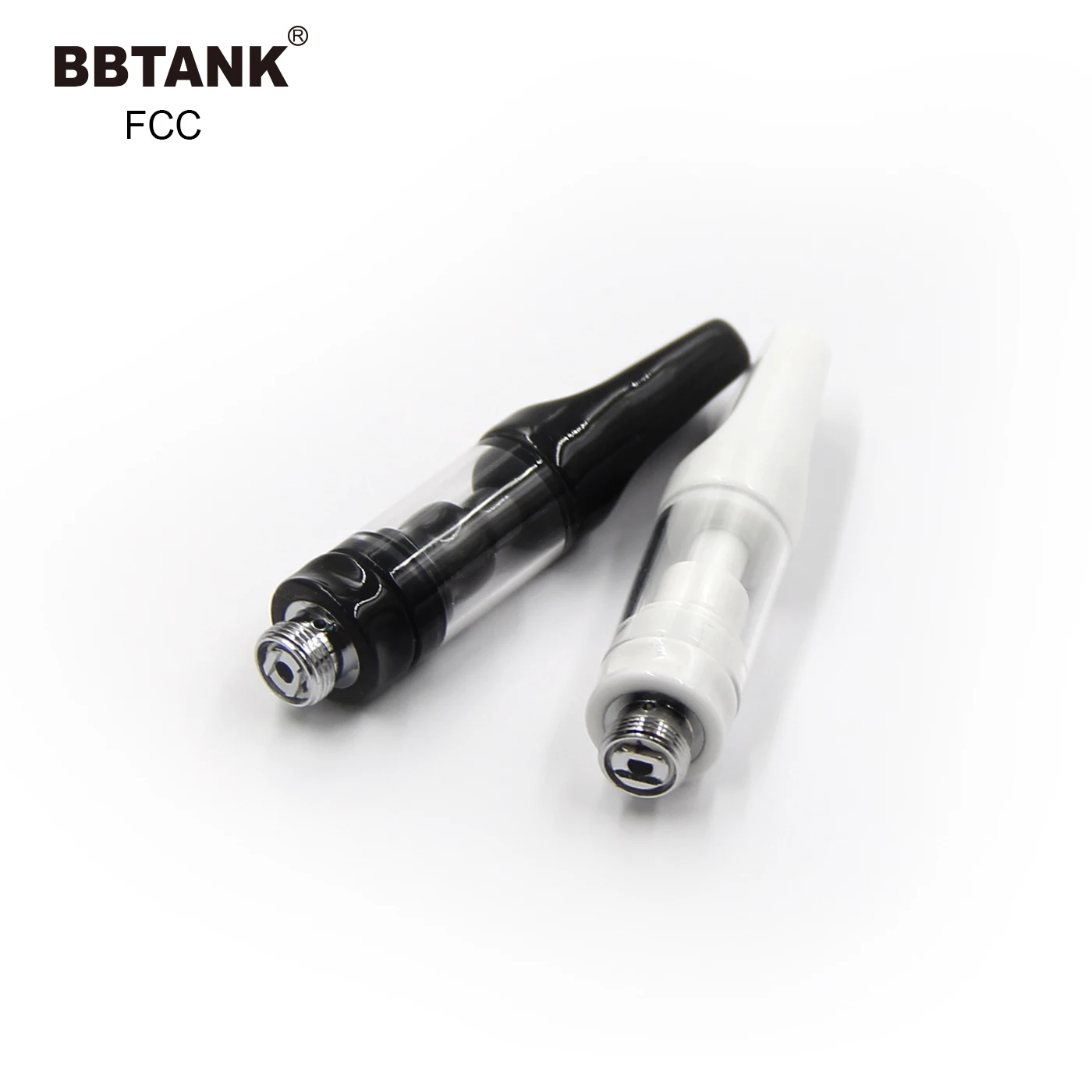 
Chinese Vape distributor BBtank FCC Cartridge Empty 0.5/1ml Atomizer Cartridge Full Ceramic Carts 510 Cigarrillo Electronico 