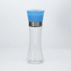 Регулируемая стеклянная мельница для соли и перца, банки для специй вручную