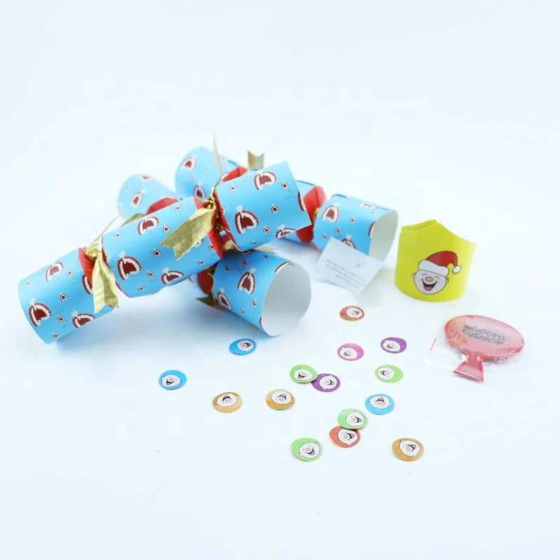 Wholesale Custom Empty Luxury Candy Cracker Holiday Christmas Crackers