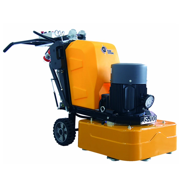 JS700 роторный шлифовальный станок с 4 головками бетоношлифовальный терраццо полировщик пола
