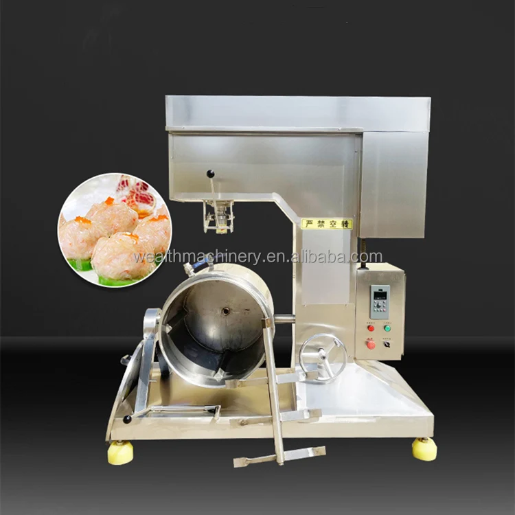 Factory direct sales Meatball Beating Machine fish Meatball Beater beef lamb meat Paste Mixer commercial for sale