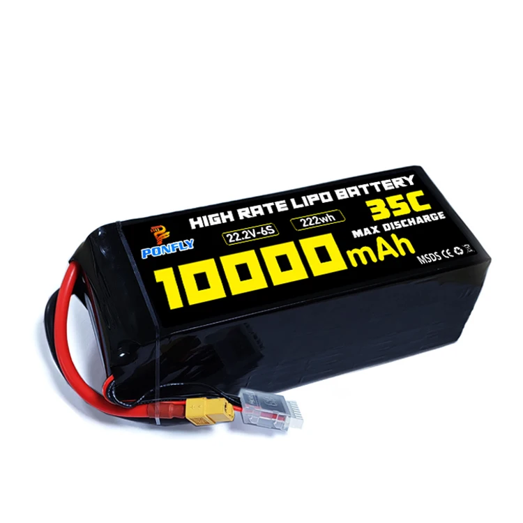 PONFLY Лучшая цена лидер продаж 35C 10000mAh 6S 22 2 V 4S 14 8 3S 11 1 lipo аккумулятор для квадрокоптера беспилотный самолет Радиоуправляемый автомобиль игрушки
