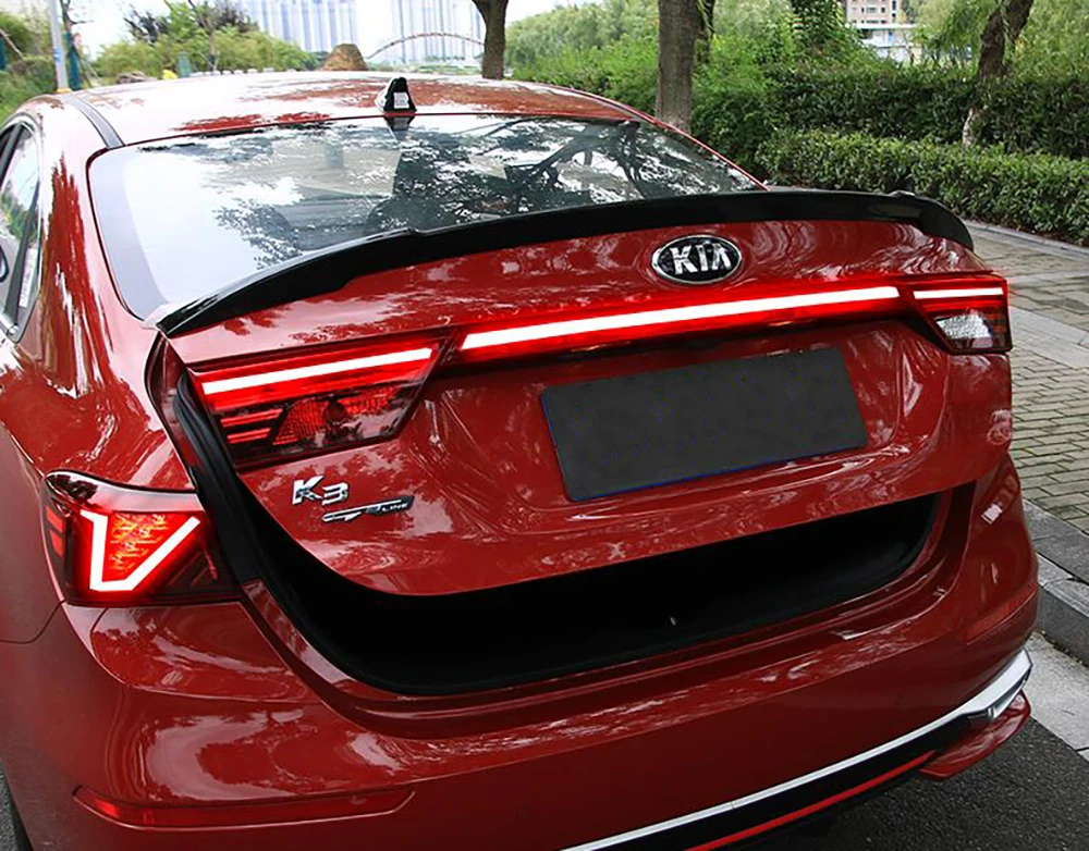 Rear Bumper trunk taillight for KIA K3 Cerato 2019 2020 LED rear fog lamp brake tail light car accessories taillamp auto parts