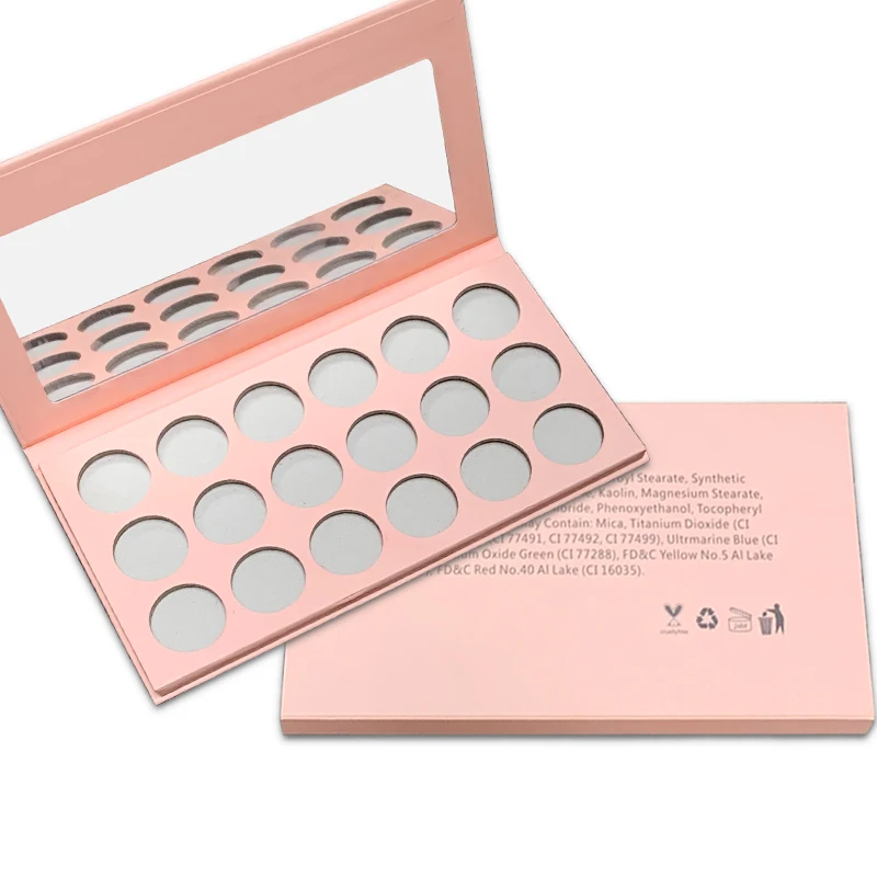 OEM custom Makeup vegan Eyeshadow Palette Vendor Custom Private Logo DIY Eyeshadow Pallet