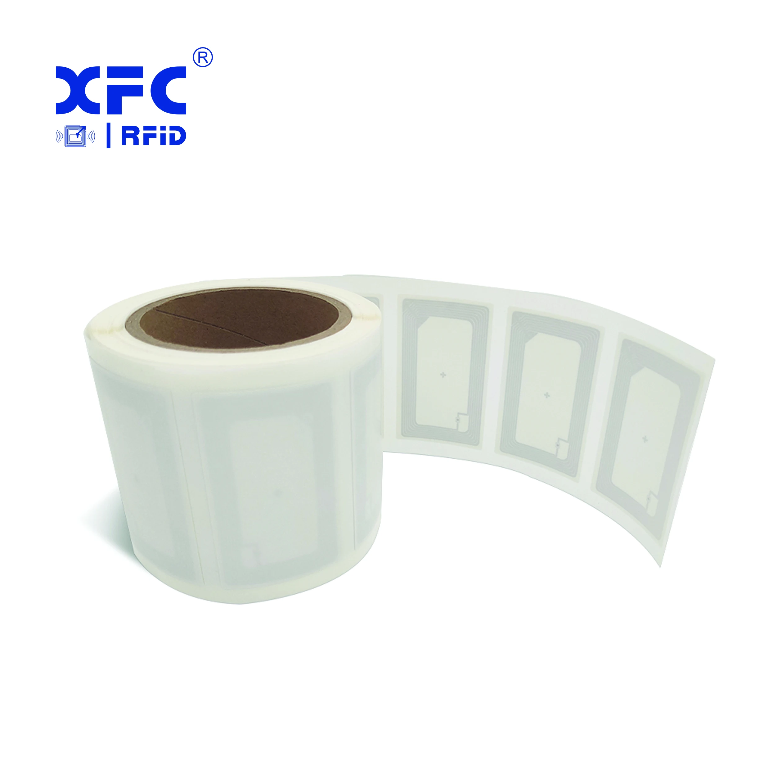 Hot selling ISO18000 warehouse inventory management 860-900mhz long range IMPINJ MOZAN4QT label rfid uhf tag