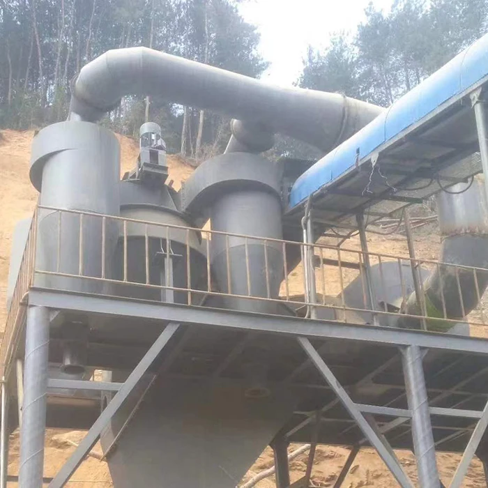 Ceramics Powder Magnetic Milling Machine And Cyclone Separator Dust Collector Metal Air Classifier With Cyclone