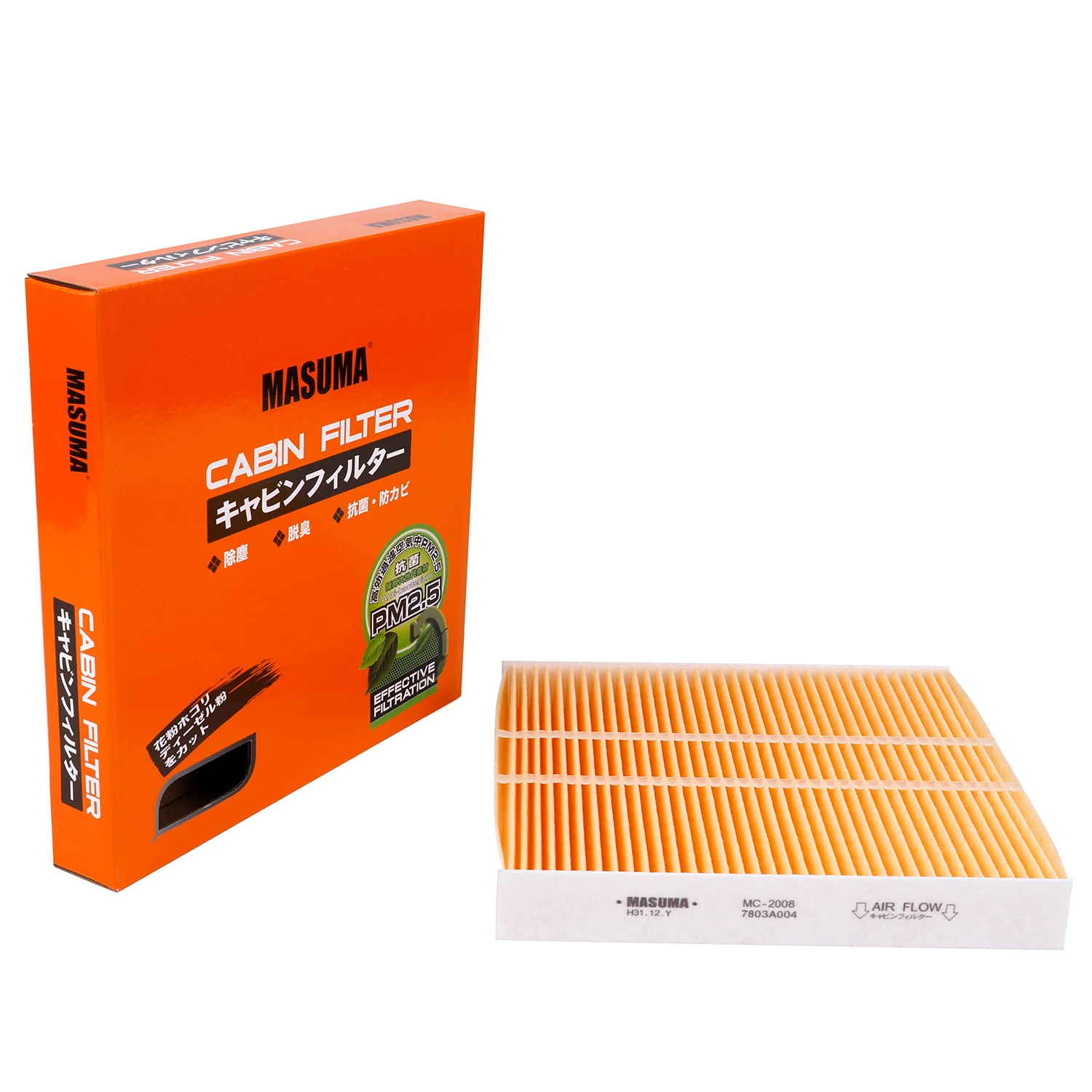MASUMA MC-2008 Manufacture Auto Cabin Air Filter Car Carbon Filter 7803A004 7803A109 Cabin Filter For TOYOTA For MITSUBISHI Car