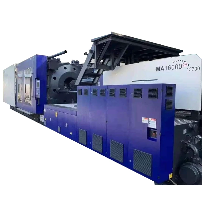 Haitian II MA16000 1600 тонн большой пластичный литьевой станок Серводвигатель используется машина