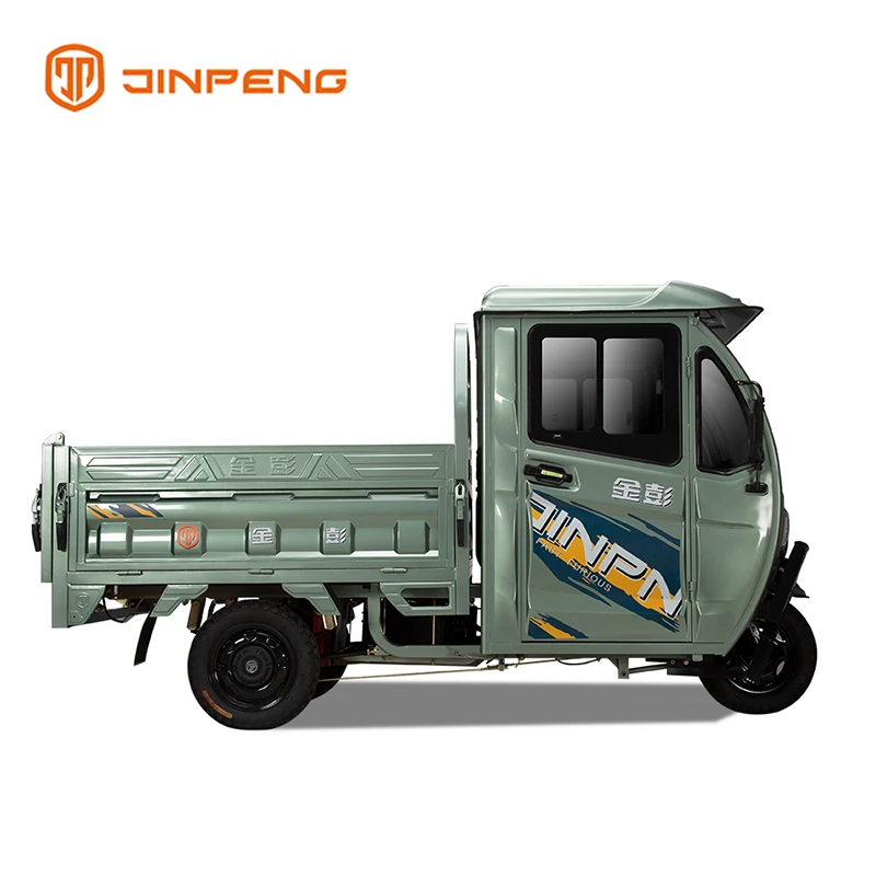 Jinpeng Новый сельскохозяйственный двигатель 2000 Вт 72V45AH свинцово-кислотный аккумулятор большой мощности Электрический грузовой трицикл для груза