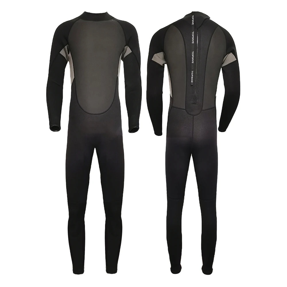 Hot Selling One Piece Men Snorkeling Diving Suit 3mm Back Zipper Neoprene Surfing Wetsuit