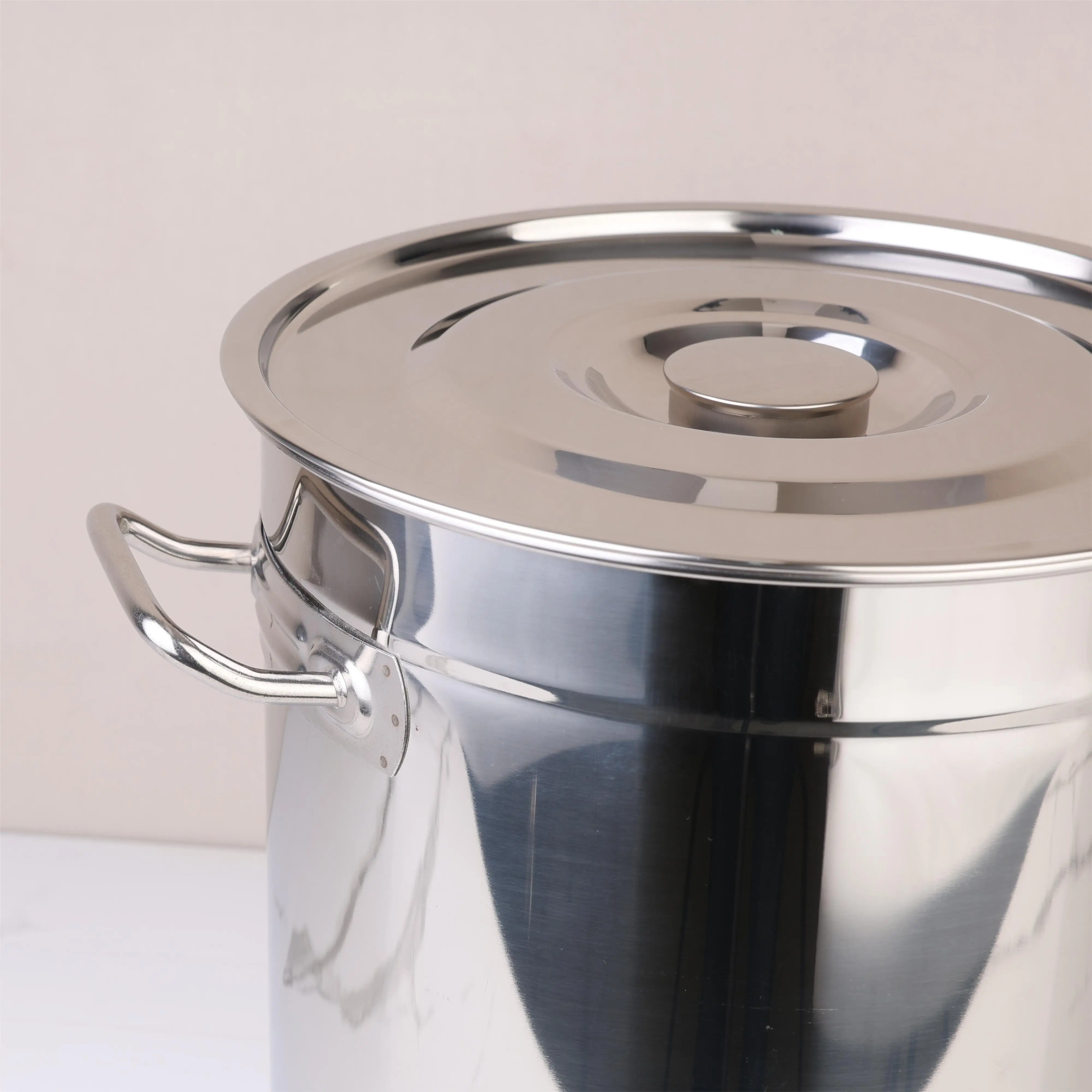 China factory wholesale soup pot restaurant supplier big pots for cooking stainless steel stock pot