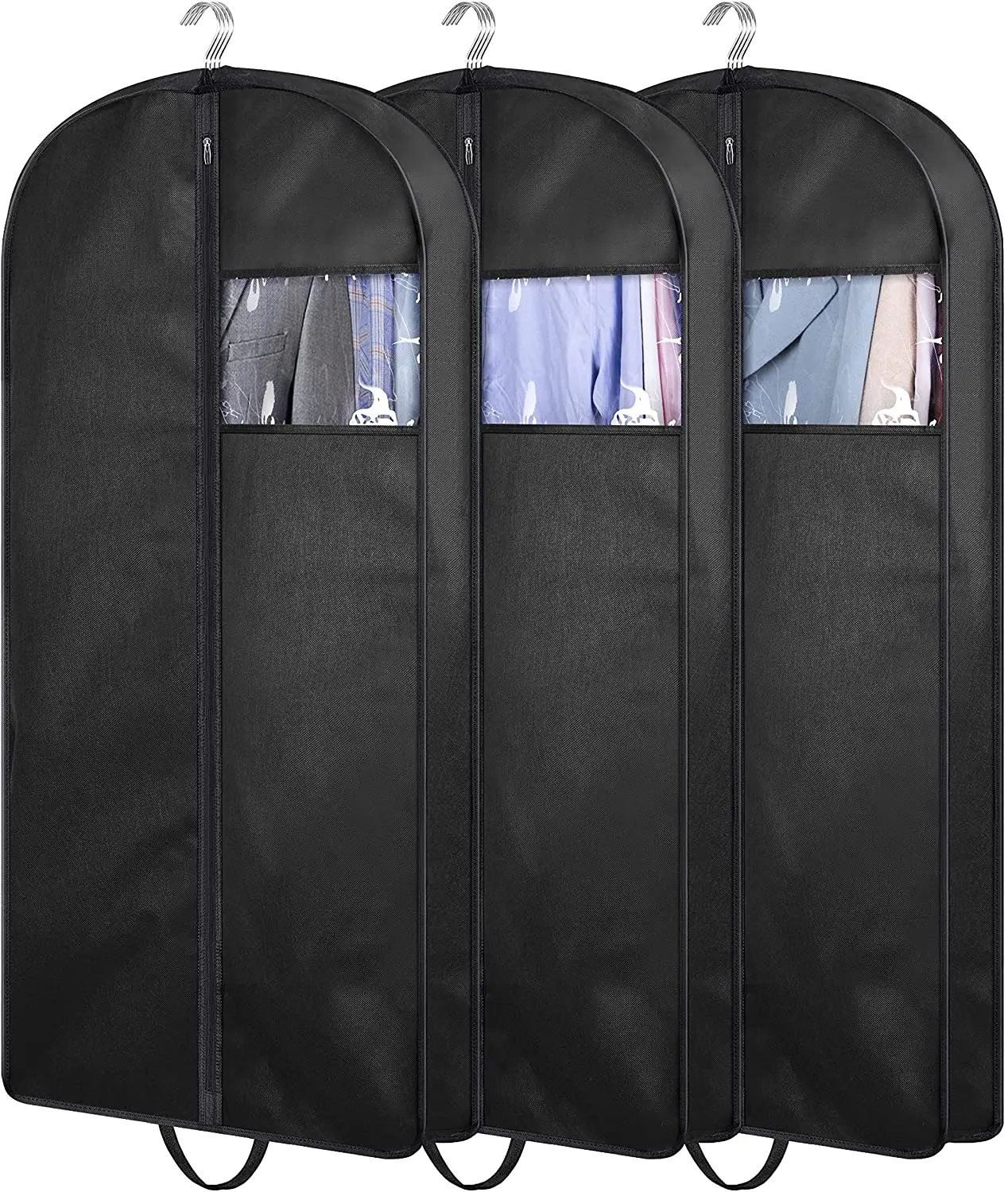 Personalized Custom Fashion Travel Dust Cover Foldable Dress Clothes Suit Protector Garment Bag