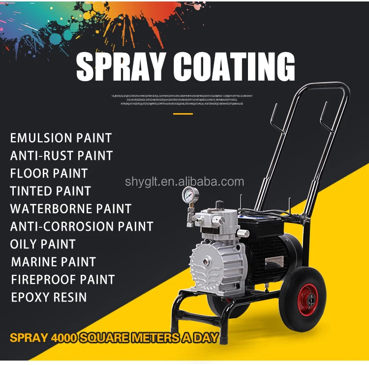 G23 electric automotive paint spray gun machine  painting equipment diaphragm airless paint spray machine