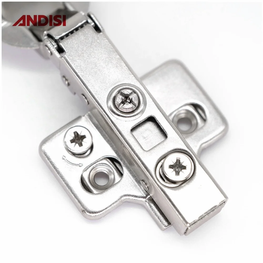 ANDISI adjustable clip on hinges 3d soft close hydraulic kitchen furniture cabinet concealed 3d hinge